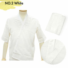 將圖片載入圖庫檢視器 Men’s Cotton Undergarment Hadajuban for Kimono & Yukata – Lightweight Takashima Sarashi Fabric, Soft & Breathable Traditional Japanese Innerwear