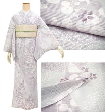 画像をギャラリービューアに読み込む, Washable Summer Kimono for Women – Lightweight Ro Kimono in Dusty Colors, Floral and geometric patterns, Ready-to-Wear Japanese Outfit