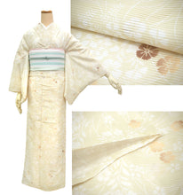 画像をギャラリービューアに読み込む, Washable Summer Kimono for Women – Lightweight Ro Kimono in Dusty Colors, Floral and geometric patterns, Ready-to-Wear Japanese Outfit