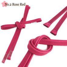 画像をギャラリービューアに読み込む, Women’s Obi-jime, Silk Kimono Cord (Vivid color) – Sanbu-Himo, 14 Colors, Perfect for Obi & Japanese-Inspired Styling