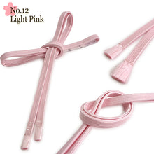 Load image into Gallery viewer, Women’s Obi-jime, Silk Kimono Cord (light color) – Sanbu-Himo, 14 Colors, Perfect for Obi & Japanese-Inspired Styling