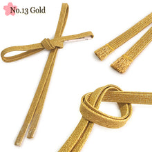 Load image into Gallery viewer, Women’s Obi-jime, Silk Kimono Cord (light color) – Sanbu-Himo, 14 Colors, Perfect for Obi & Japanese-Inspired Styling