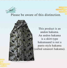將圖片載入圖庫檢視器 HAKAMA -KIMONO for MEN<Gold and Silver Dragon cloud Pattern>