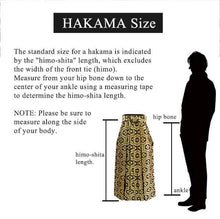 將圖片載入圖庫檢視器 HAKAMA - KIMONO for MEN <Gold kikko (hexagonal pattern)
