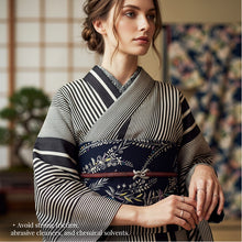 画像をギャラリービューアに読み込む, Obidome, Mystic Serpent –– Elegant & Bold Kimono Accent