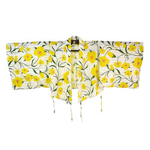 画像をギャラリービューアに読み込む, Easy-Wear Cotton Yukata Dress Set for Women – 2-Piece Japanese Kimono Style (Top + Dress), Rose of Sharon flowers pattern, Beginner-Friendly, Lightweight Cotton