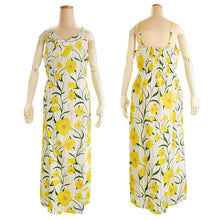 画像をギャラリービューアに読み込む, Easy-Wear Cotton Yukata Dress Set for Women – 2-Piece Japanese Kimono Style (Top + Dress), Rose of Sharon flowers pattern, Beginner-Friendly, Lightweight Cotton