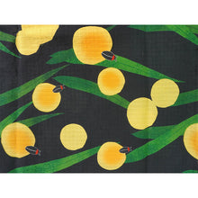画像をギャラリービューアに読み込む, Easy-Wear Cotton Yukata Dress Set for Women – 2-Piece Japanese Kimono Style (Top + Dress), firefly motif, Beginner-Friendly, Lightweight Cotton