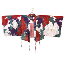 画像をギャラリービューアに読み込む, Easy-Wear Cotton Yukata Dress Set for Women – 2-Piece Japanese Kimono Style (Top + Dress), peonies flower pattern, Beginner-Friendly, Lightweight Cotton