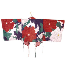 画像をギャラリービューアに読み込む, Easy-Wear Cotton Yukata Dress Set for Women – 2-Piece Japanese Kimono Style (Top + Dress), peonies flower pattern, Beginner-Friendly, Lightweight Cotton