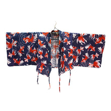 画像をギャラリービューアに読み込む, Easy-Wear Cotton Yukata Dress Set for Women – 2-Piece Japanese Kimono Style (Top + Dress), goldfish pattern, Beginner-Friendly, Lightweight Cotton