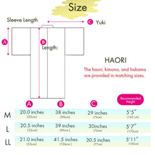 Load image into Gallery viewer, Men’s Geometric‑Scale Pattern Haori Jacket – Traditional Japanese Style in Black or White