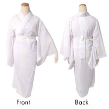 Load image into Gallery viewer, Breathable Bamboo Kimono Naga-Juban for Women – Washable Summer Kimono Undergarment, Ready-to-Wear Ro Layer, Soft Gradient Lavender