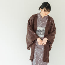 画像をギャラリービューアに読み込む, Haori - Lace Kimono Jacket for Women - Lightweight Sheer Dusty Rosewood with Floral Lace Cardigan, The Ultimate Third Piece Layering Cover Up for Spring & Summer