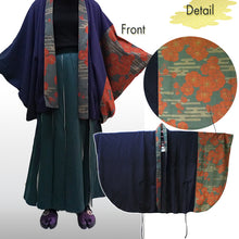 將圖片載入圖庫檢視器 Haori – Modern Japanese Cardigan with Traditional Patterns "Zuiun" / "Ginkgo & Katabami Crest" / "Plum Blossom"