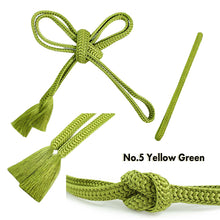 將圖片載入圖庫檢視器 Ladies Obijime ,Soft & Subtle – Vibrant Kimono Accent