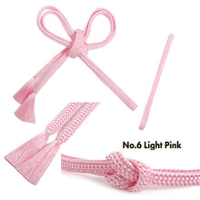 將圖片載入圖庫檢視器 Ladies Obijime ,Soft & Subtle – Vibrant Kimono Accent