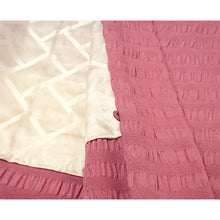 Load image into Gallery viewer, Vintage Haori Kimono Jacket Silk, Dark Pink base, Stripes