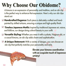 画像をギャラリービューアに読み込む, Obidome, Lively Red Sea Bream –– A Symbol of Celebration – The Jumping Red Sea Bream