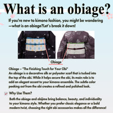 將圖片載入圖庫檢視器 Ladies Vibrant Kimono Accent – Luxurious Obiage