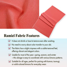 將圖片載入圖庫檢視器 Ladies Vibrant Kimono Accent – Luxurious Obiage