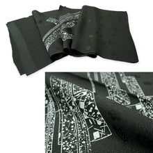 Load image into Gallery viewer, Luxury Silk Ladies Obiage & Obijime, Dark gray – Perfect for Any Occasion