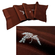 將圖片載入圖庫檢視器 Luxury Silk Ladies Obiage & Obijime,Deep brown base – Perfect for Any Occasion