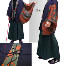 將圖片載入圖庫檢視器 Haori – Modern Japanese Cardigan with Traditional Patterns "Zuiun" / "Ginkgo & Katabami Crest" / "Plum Blossom"