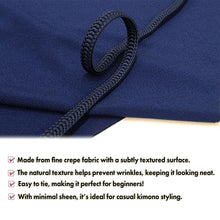 將圖片載入圖庫檢視器 Kimono Perfection – Stylish & Washable Ramiel Obiage & Obijime Set"