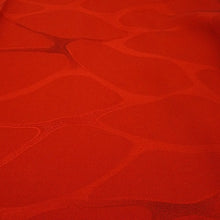 画像をギャラリービューアに読み込む, Vintage Haori Kimono Jacket Silk, Vivid Red base, Waves and Rippling Water Motif