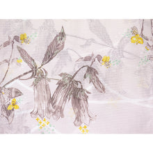 画像をギャラリービューアに読み込む, Lightweight Cotton Yukata for Women, muted pastel pink base, Bellflowers pattern– Inspired by Kaneko Misuzu’s Poetry, Summer Japanese Kimono Robe