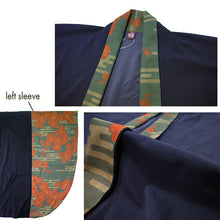 將圖片載入圖庫檢視器 Haori – Modern Japanese Cardigan with Traditional Patterns "Zuiun" / "Ginkgo & Katabami Crest" / "Plum Blossom"