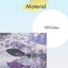 画像をギャラリービューアに読み込む, Lightweight Cotton Yukata for Women, Gray and purple tones base, Waves, shells and fish pattern – Inspired by Kaneko Misuzu’s Poetry, Summer Japanese Kimono Robe