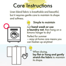 Load image into Gallery viewer, Women's Cotton Yukata, Casual Summer Kimono -Beige Base with Camellia Design