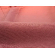 画像をギャラリービューアに読み込む, Vintage Haori Kimono Jacket Silk, Deep Red base, Wave Pattern