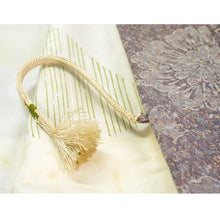 画像をギャラリービューアに読み込む, Vintage Haori Kimono Jacket Silk, Dusky Purple base, hrysanthemum and Arabesque Motif