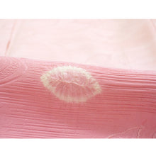 画像をギャラリービューアに読み込む, Vintage Haori Kimono Jacket Silk, Pink Gradient base, Flowing Water and Leaves