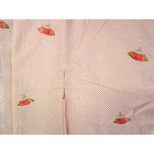 將圖片載入圖庫檢視器 Vintage Haori Kimono Jacket Silk, Ivory Beige base,  Plum Blossom