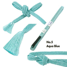 將圖片載入圖庫檢視器 Ladies Vibrant Kimono Accent – Luxurious Summer Obijime