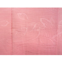 画像をギャラリービューアに読み込む, Vintage Haori Kimono Jacket Silk, Pink Gradient base, Flowing Water and Leaves