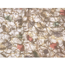 画像をギャラリービューアに読み込む, Vintage Haori Kimono Jacket Silk, ivory base, Geometric Patterns