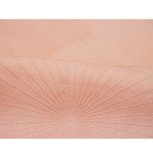 画像をギャラリービューアに読み込む, Vintage Haori Kimono Jacket Silk, Pastel Orange base, Chrysanthemums