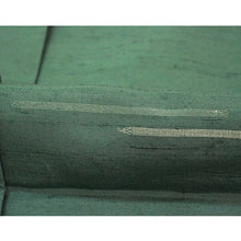 画像をギャラリービューアに読み込む, Vintage Haori Kimono Jacket Silk, Green base, Striped Haori