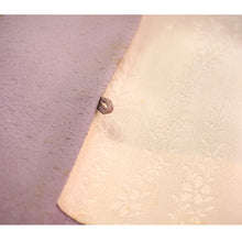 画像をギャラリービューアに読み込む, Vintage Haori Kimono Jacket Silk, Soft Purple base, Sweet Floral Accents