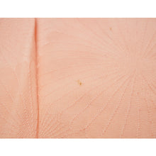 画像をギャラリービューアに読み込む, Vintage Haori Kimono Jacket Silk, Pastel Orange base, Chrysanthemums