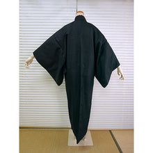 Load image into Gallery viewer, Vintage Japanese Kimono Women's Robe Silk, Bright Yellow,Bokashi-Dye Kimono (Soft Gradient Effect)