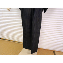 Load image into Gallery viewer, Vintage Japanese Kimono Women's Robe Silk, Bright Yellow,Bokashi-Dye Kimono (Soft Gradient Effect)