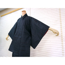 Load image into Gallery viewer, Vintage Japanese Kimono Women's Robe Silk, Bright Yellow,Bokashi-Dye Kimono (Soft Gradient Effect)