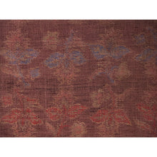 画像をギャラリービューアに読み込む, Vintage Japanese Kimono Women's Robe Silk, Reddish Brown base with Floral Design