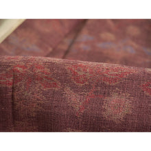 画像をギャラリービューアに読み込む, Vintage Japanese Kimono Women's Robe Silk, Reddish Brown base with Floral Design